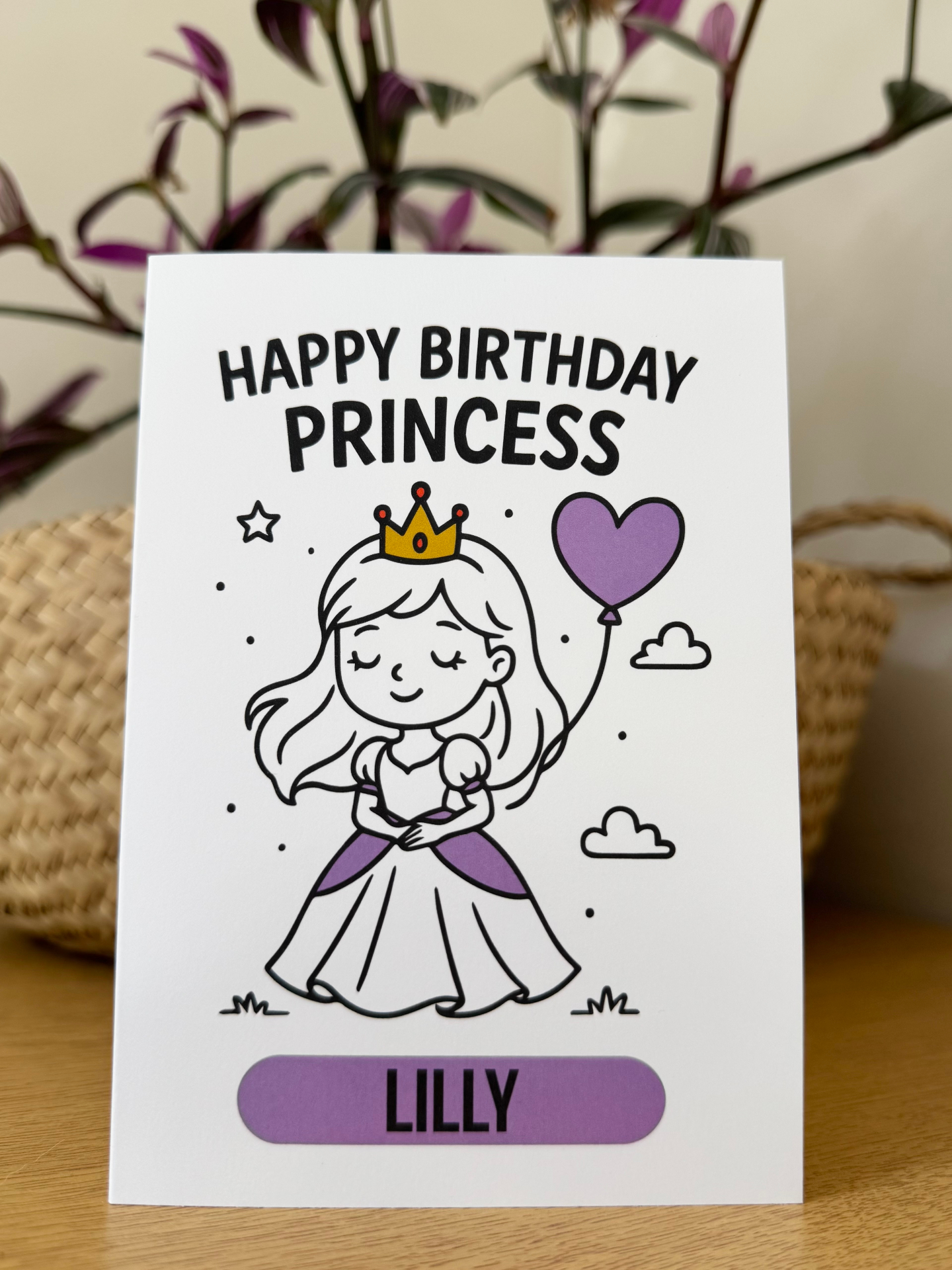 Happy Birthday Princess — Personalised